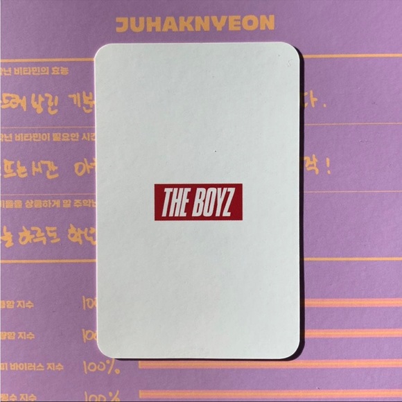 the boyz haknyeon vlive photocard - Picture 2 of 2
